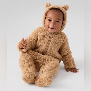 Baby Gap Teddy Sherpa One-Piece, NWT